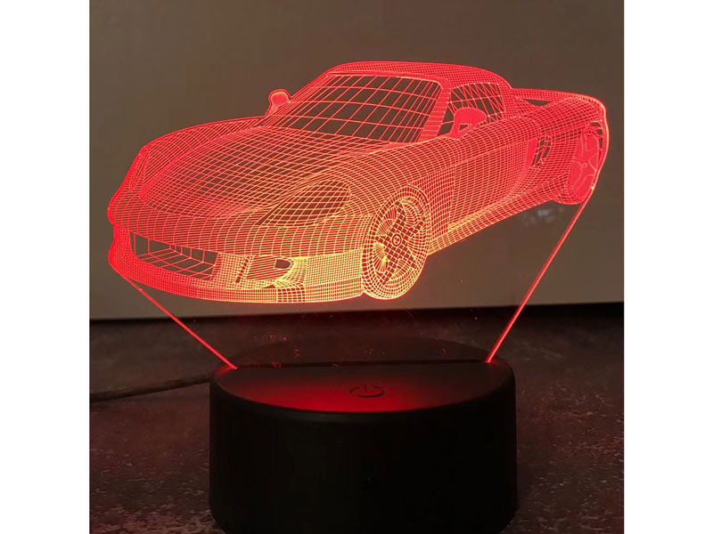 3D table lamp 