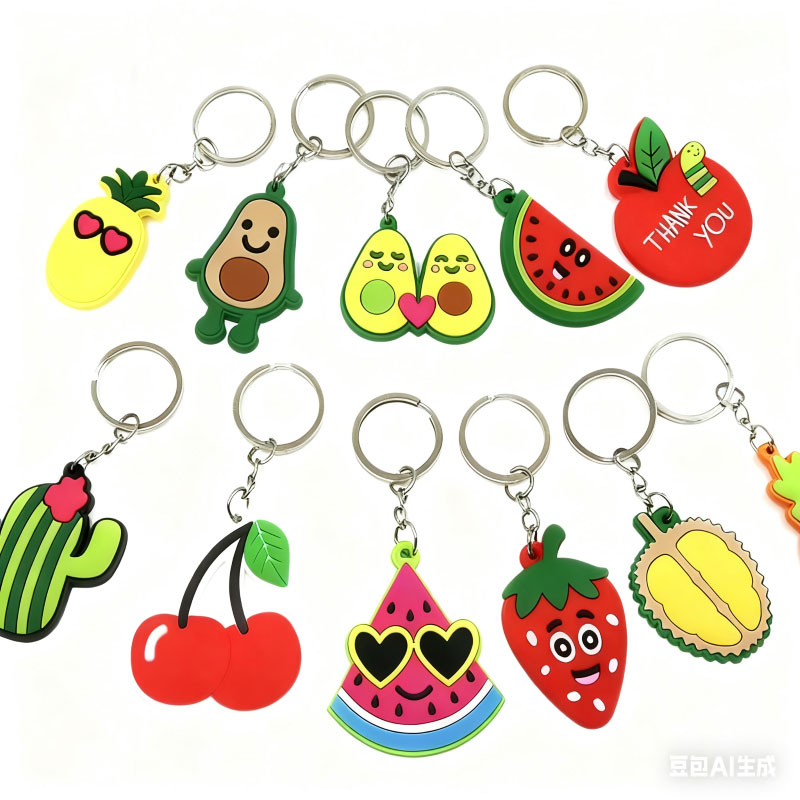 PVC keychain