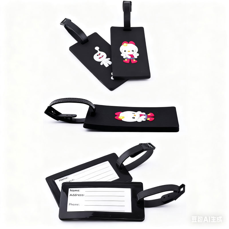 PVC luggage tag