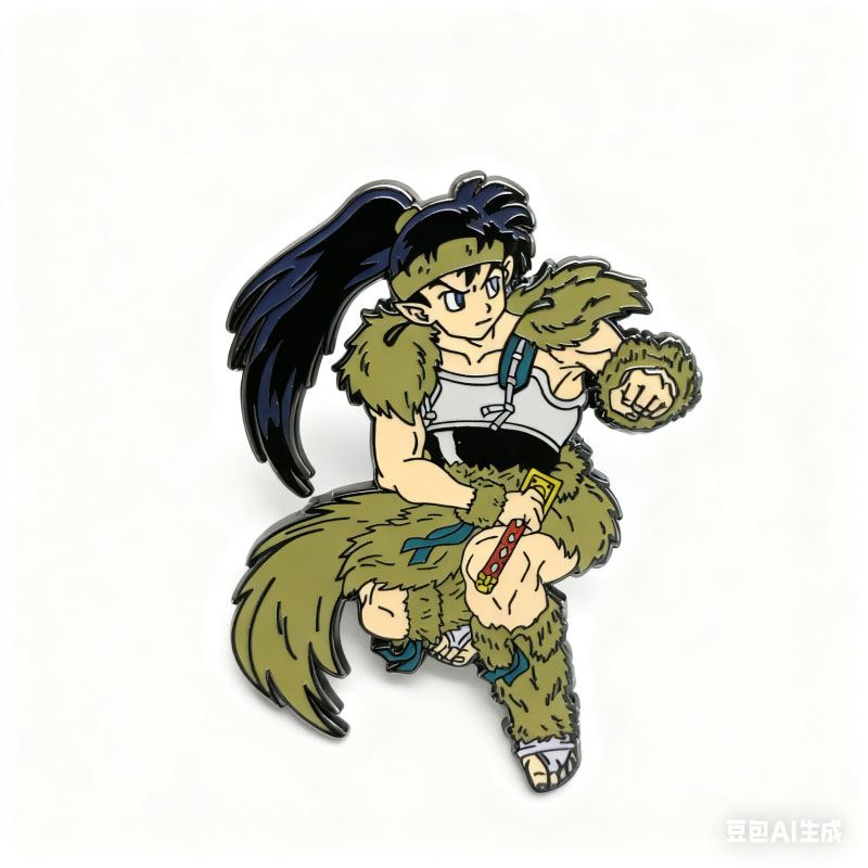 hard enamel pin+glitter